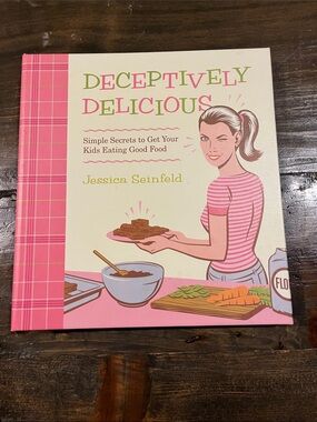 Deceptively Delicious by — Pink Hardcover Cookbook